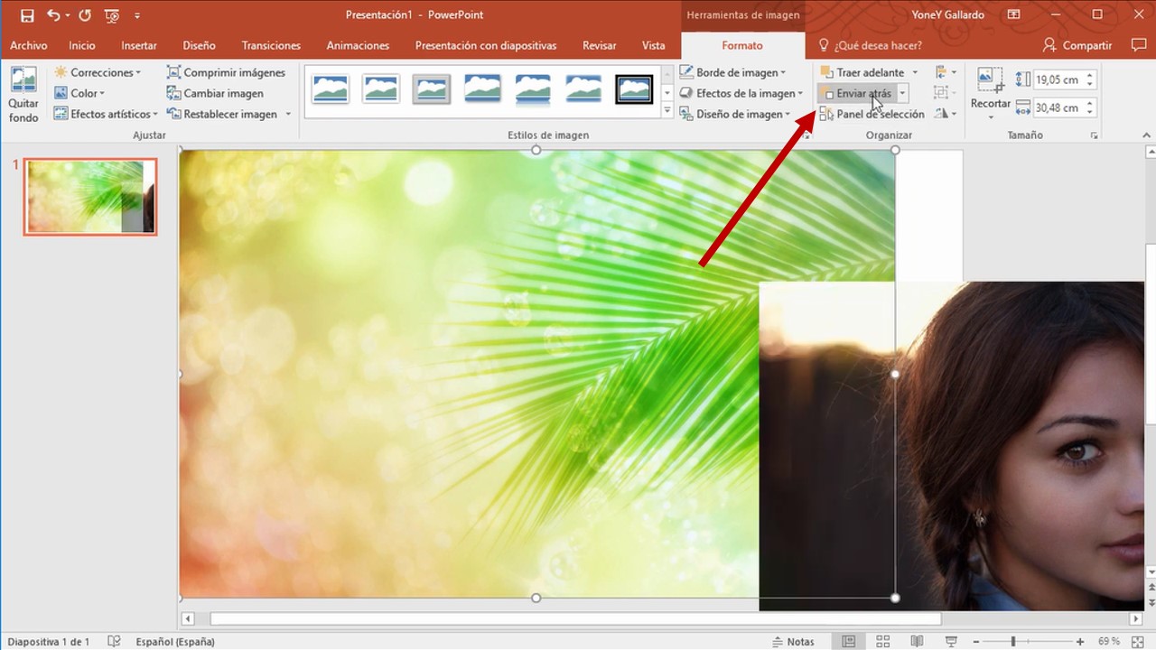 Como Poner Una Imagen De Fondo En Power Point 2016