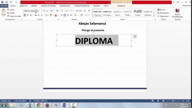 hacer diploma