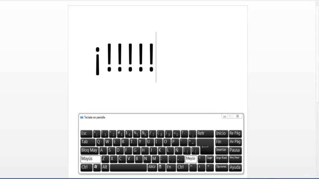 Como Poner Signos De Interrogacion En Word