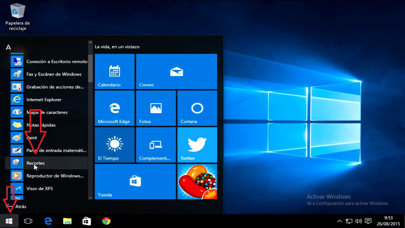 Como hacer capturas en windows 10