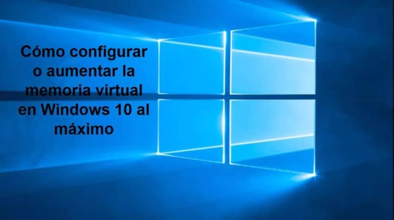 aumentar memoria en windows 10