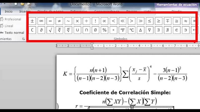 How to insert or write equations and mathematical formulas in Word