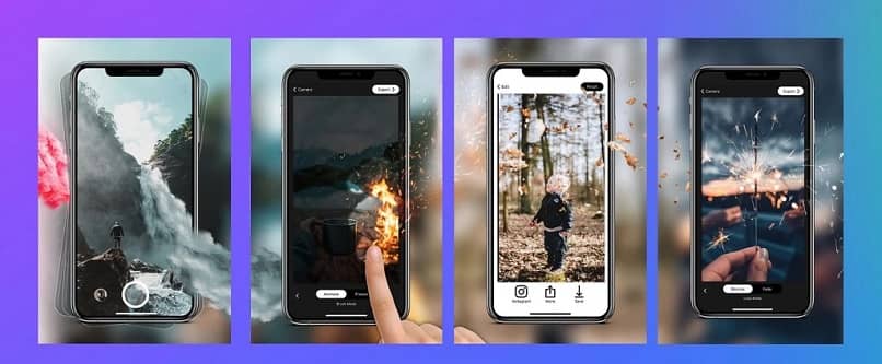 How to create or take photos with moving background on iPhone and Android