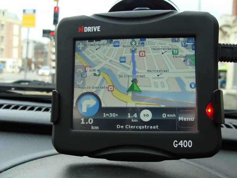 mapa digital auto