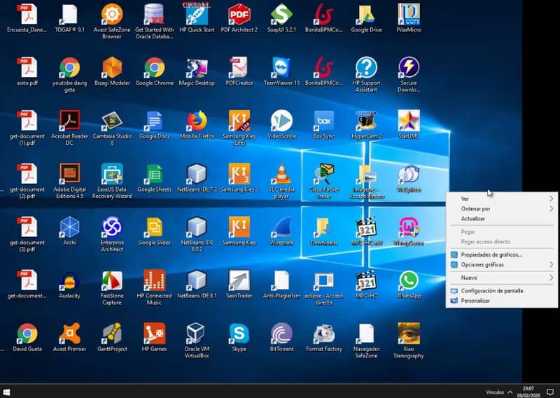 Come inserire o mostrare le icone del desktop in Windows 10 TECNOLOGIAFACILE