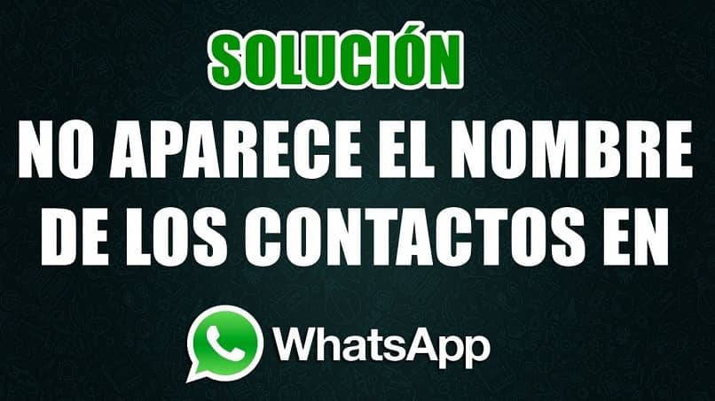 solucion whatsapp contactos