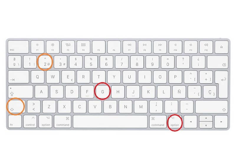 Como hacer el arroba en el teclado