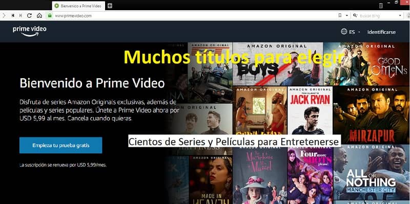 no veo amazon prime video