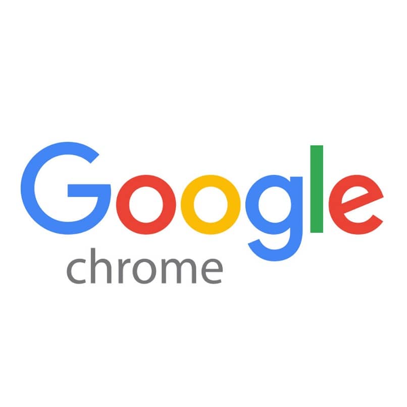 Logo simple de Google Chrome