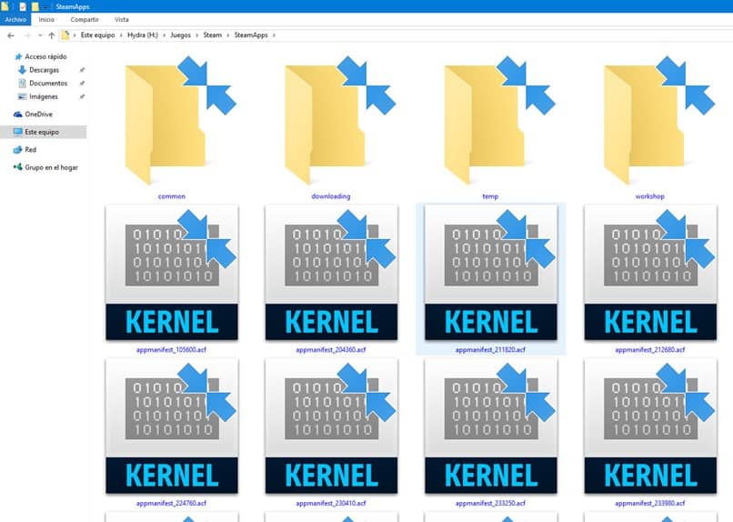 Cómo Quitar las Doble Flechas Azules en los Archivos y Carpetas de