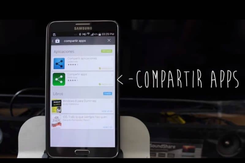 compartir apps android