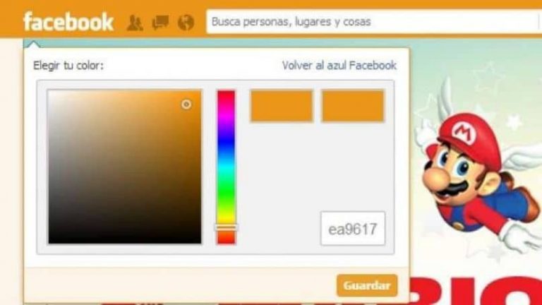 Cómo Cambiar el Color de mi Facebook Desde PC Fácilmente | Mira Cómo Se ...
