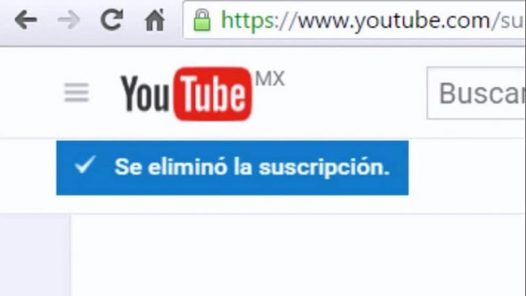 ¿Cómo Eliminar Todas las Suscripciones a Canales de YouTube? (Ejemplo