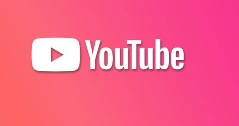 icono youtube fondo rosa