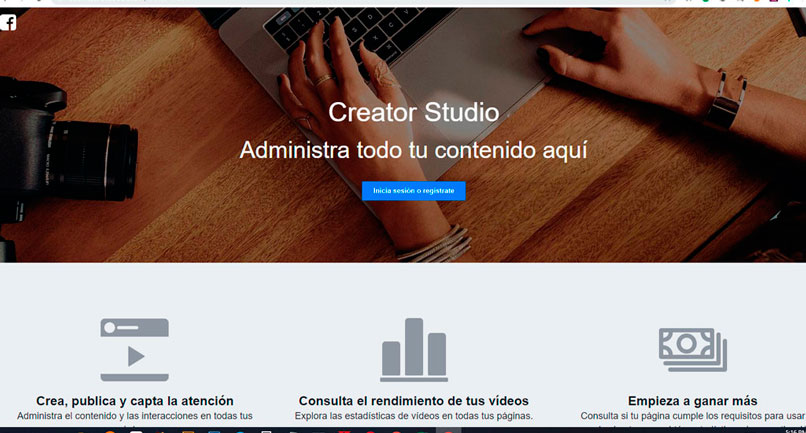Creator Studio en Facebook