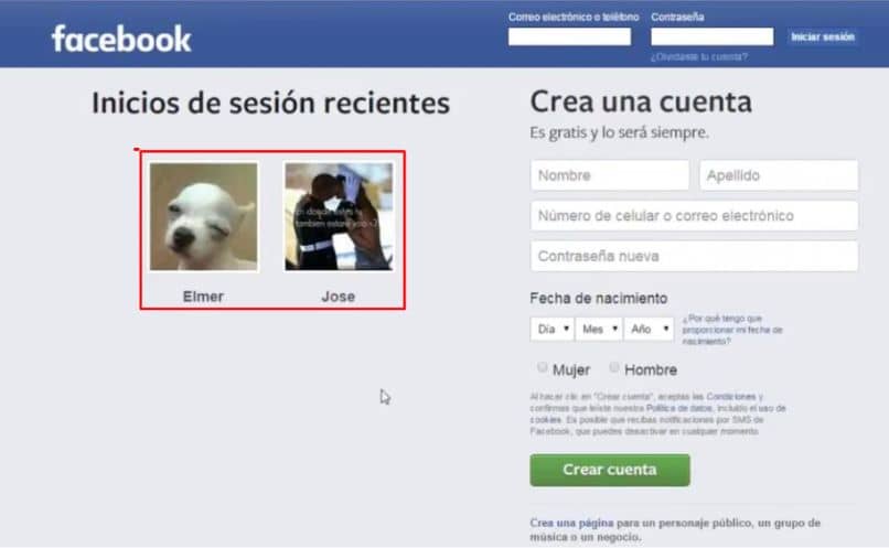 How to turn Facebook profile picture login on or off
