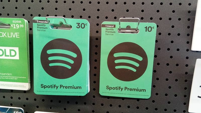 Suscripción premium Spotify