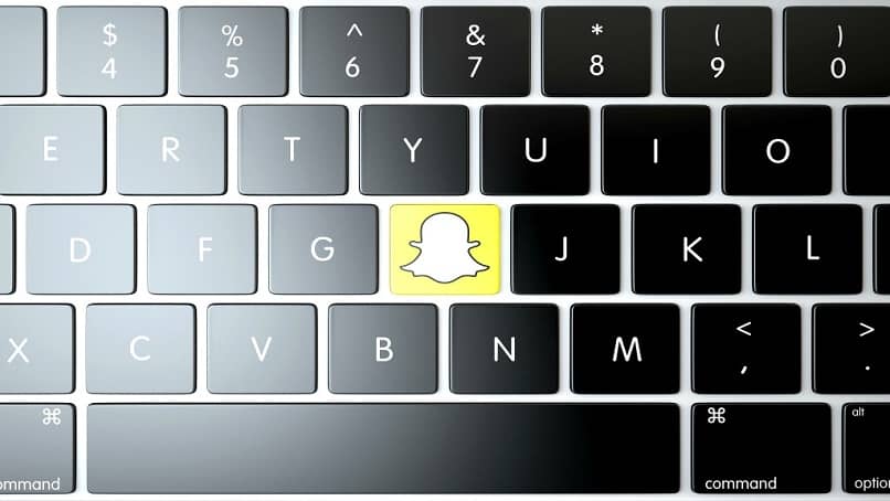 keyboard with snapchat option