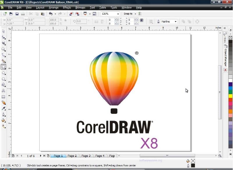How to make objects transparency using CorelDRAW tools