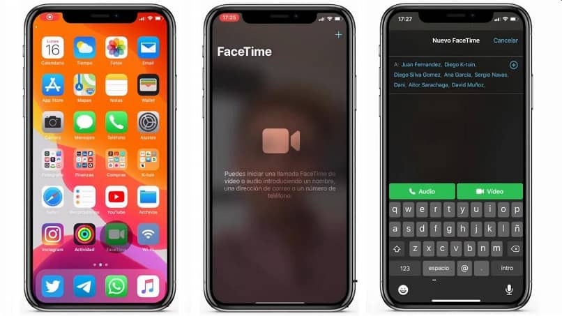 make facetime call with iphone