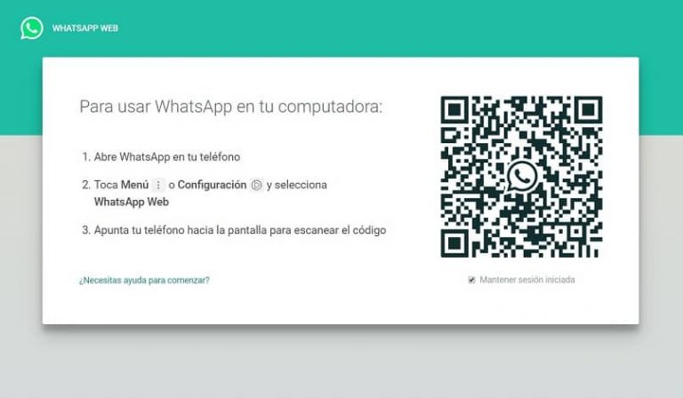 How to scan the QR code of WhatsApp Web with the front camera - Geek Now