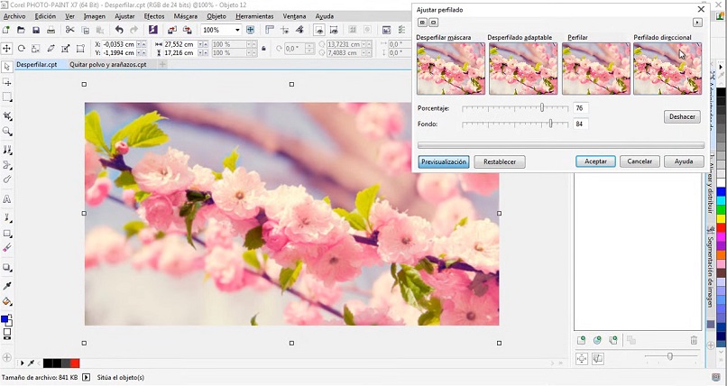 captura de pantalla imagen de flores