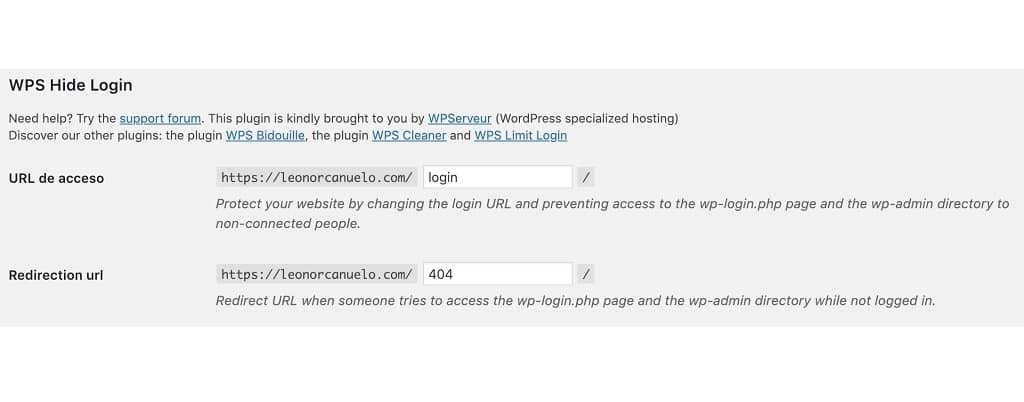 How to change admin URL in WordPress with WPS Hide Login Plugin?