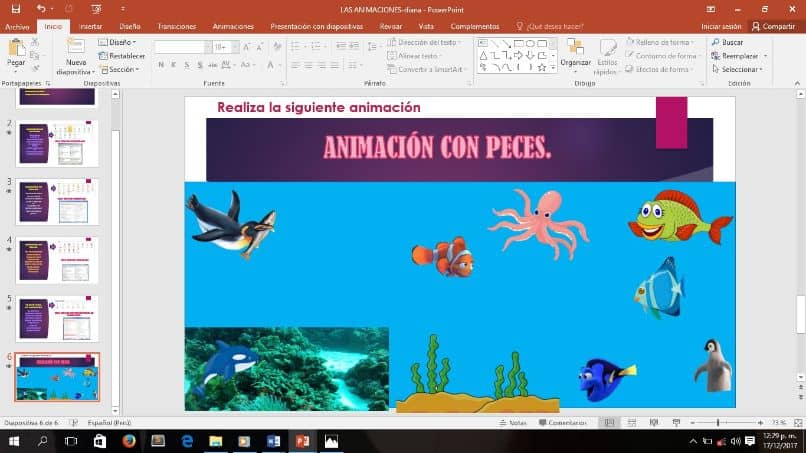 How to put animations and transitions to PowerPoint slides