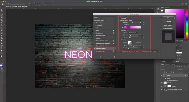 How To Make Neon Light Effect On An Image In Adobe Photoshop cc - Quick And Easy