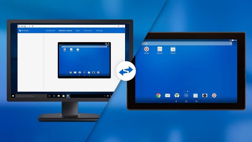 compartir pantalla monitor tablet ver tablet en monitor