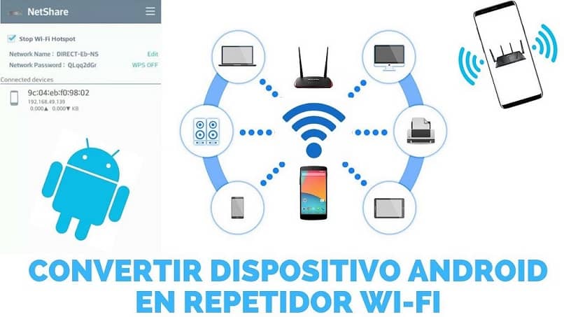 android repetidor WIFI conexion