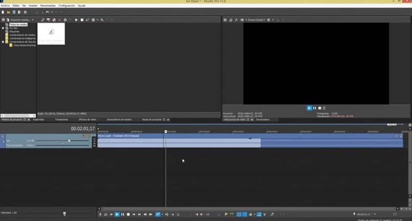 editar video sony vega