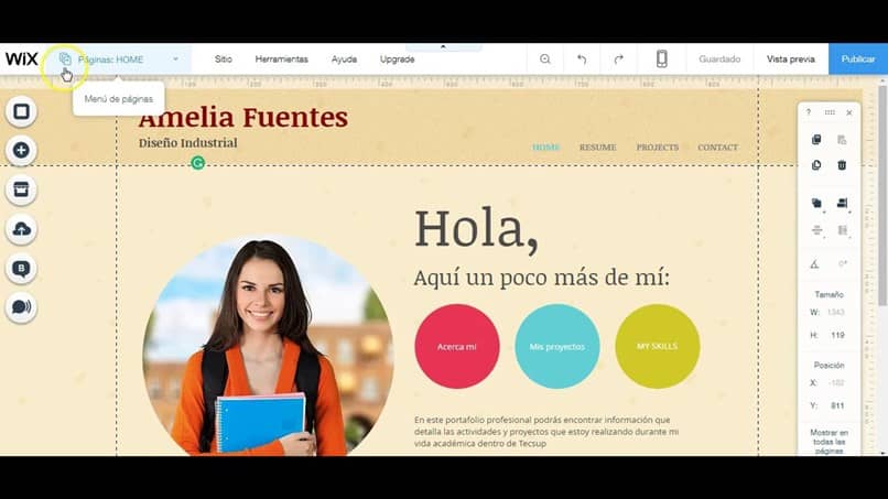 How to easily create a digital portfolio in Wix - Very easy