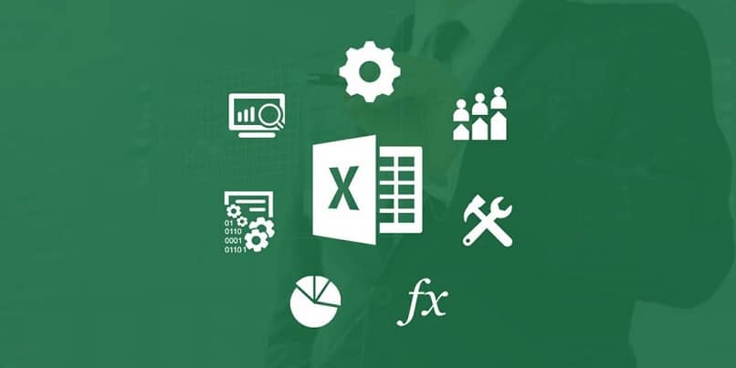 icono de excel verde rodeado de herramientas