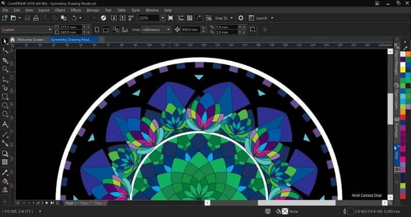 How to Create or Make a Mandala in CorelDraw and Corel PhotoPaint - Step by Step
