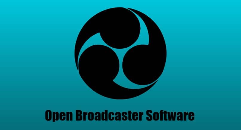 open broadcaster software fondo azul