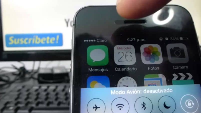 How to remove or disable Airplane Mode on my locked iPhone phone