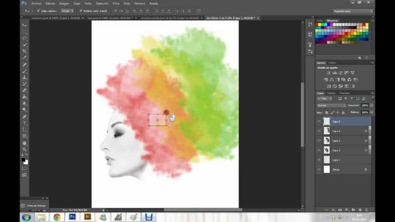 How to make a watercolor paint effect on a photo in Photoshop