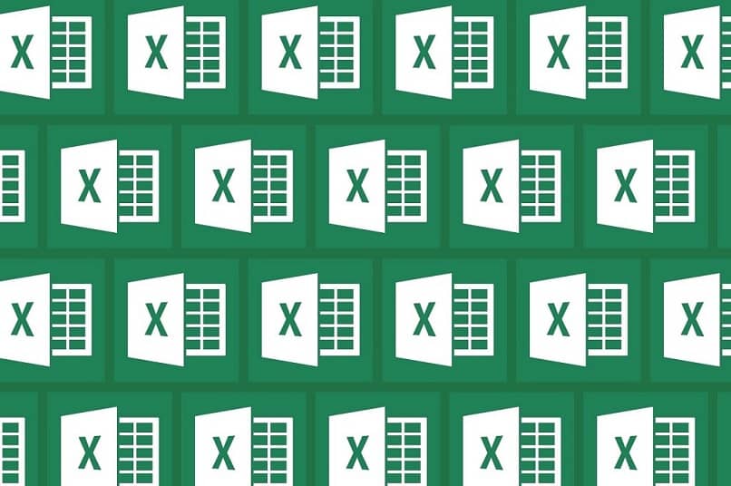 varios iconos de Excel verdes