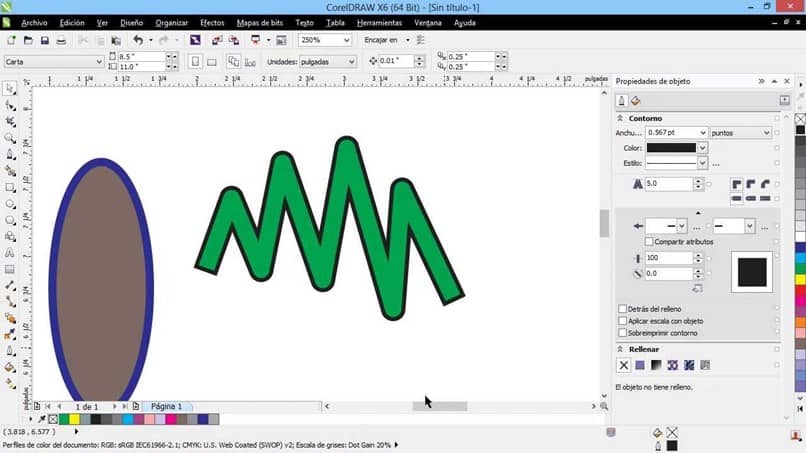 How to Convert the Border of a Vector to an Object with CorelDRAW