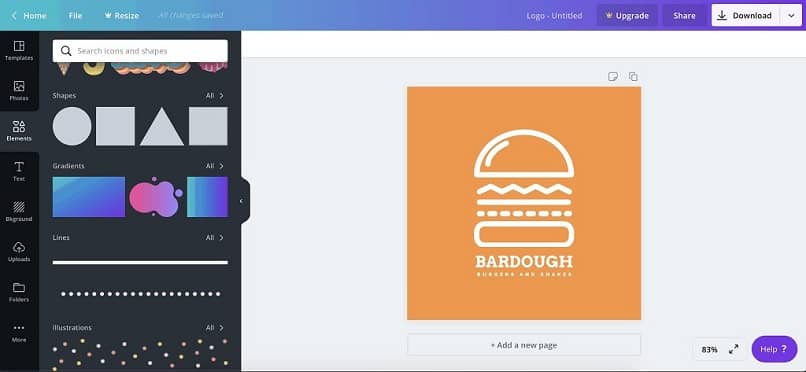 How to Create and Design a Modern Logo in Canva for Free Online