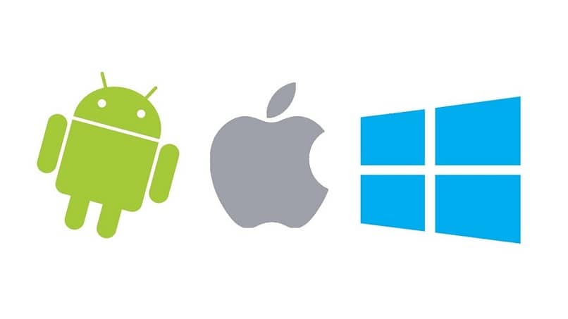 Android Apple y Windows