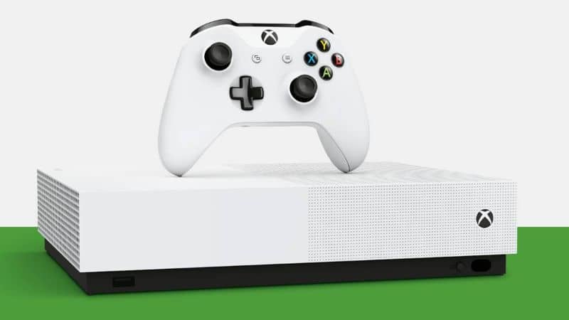 Consola blanca de Xbox