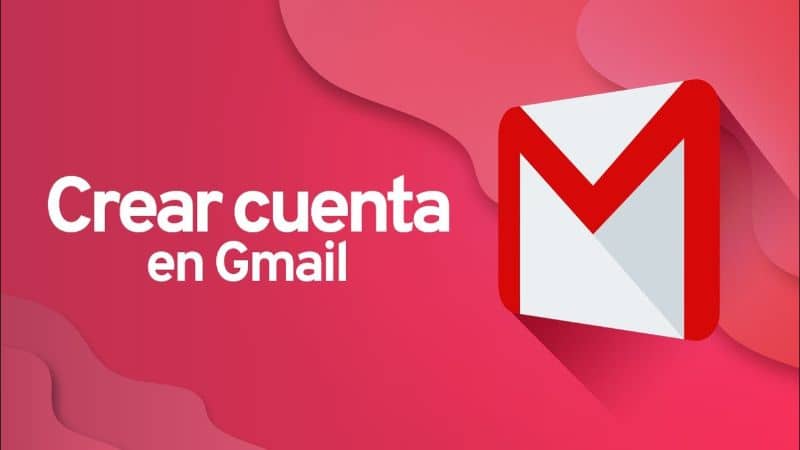 Correo Gmail fondo rojo