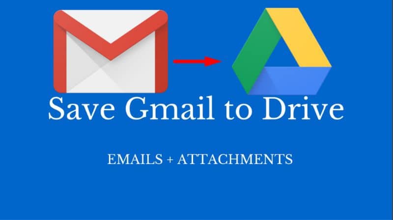 Guardar de Gmail a Drive