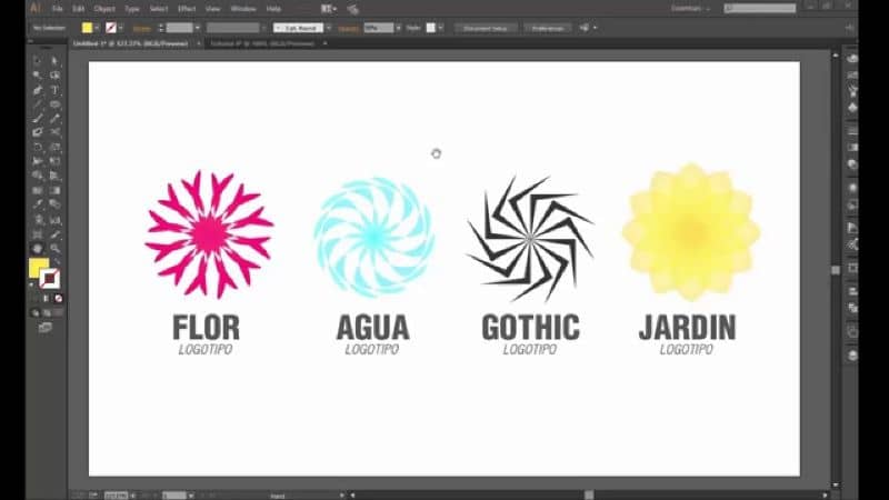 Objetos en Adobe Illustrator