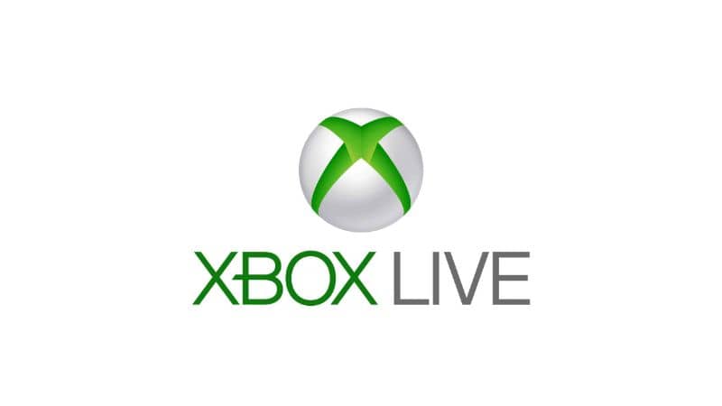 Logo Xbox Live fondo blanco