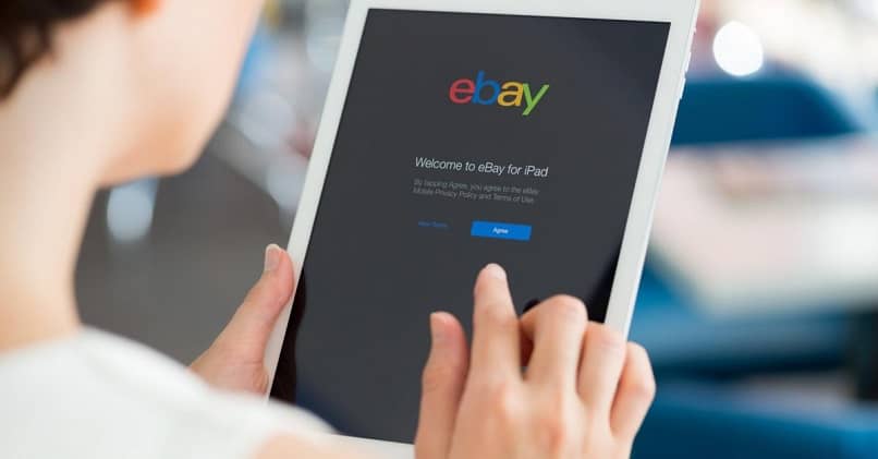eBay en tablet