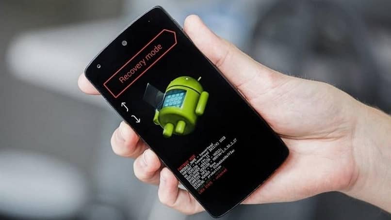 Modo de recuperación móvil Android