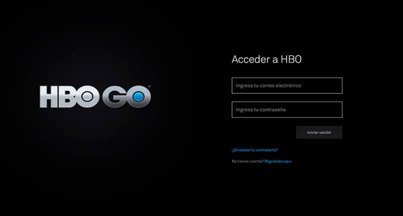 acceder a mi cuenta de HBO GO